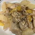 クック00N8WZ☆'s cooksnap of when they made 鶏胸じゃが芋エリンギピーマンのうま炒め.