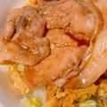 saw5U7♡'s cooksnap of when they made ＊簡単！豚の照りたま丼＊ 〜甘辛味〜.