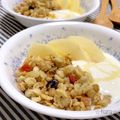 :☆tiara☆:'s cooksnap of when they made 朝食に☆林檎シリアルヨーグルト.