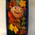 ふわもこパンダ's cooksnap of when they made 夏に♪カニさんおにぎり＊キャラ弁.