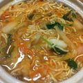 ﾌﾞﾚﾝﾀﾞ's cooksnap of when they made キムチのせインスタントラーメン.
