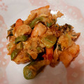もかもかと's cooksnap of when they made エビと長ネギの中華風・半熟卵炒め.