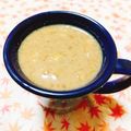 ﾁｲﾁｬﾝﾏﾏ's cooksnap of when they made 完熟バナナINほろ苦♡バナナカフェオレ♡.