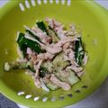 ぱにぱる's cooksnap of when they made 時短！サラダチキンと胡瓜の和え物.
