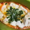 お願いひつじ's cooksnap of when they made 簡単！朝食やブランチに五分で豆腐たまご♪.