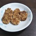 夏草☆'s cooksnap of when they made 《離乳食後期》豆腐レバーハンバーグ♪.