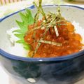 U☆kaoru's cooksnap of when they made イクラ丼☆〜手作りのイクラの醤油漬けで.