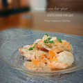 inyako's cooksnap of when they made 生鮭の南蛮漬け風　スイートチリソース和え.