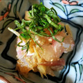 ＊キーツニャン＊'s cooksnap of when they made おつまみに☆鯛とみょうがのごま和え.