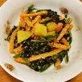 フレッシュトマト's cooksnap of when they made ほうれん草とさつまいものごま和え.