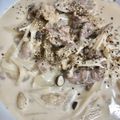 ムーヒツジ's cooksnap of when they made 簡単☆牛肉の豆乳クリーム煮☆.