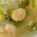がんこママ♪'s cooksnap of when they made ふわふわ鶏団子のおかわりスープ*･.