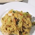 くっくペタ's cooksnap of when they made キャベツたっぷり！パスタで塩焼きそば.