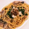 丸顔の妖精's cooksnap of when they made たっぷりキノコで♪豚肉の和風パスタ.