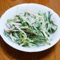 msft5632's cooksnap of when they made ツナと水菜のシャキシャキマヨ和えサラダ.