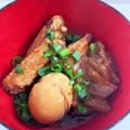 heartxx's cooksnap of when they made ほっこり♡しっかり味の手羽元大根と煮卵☆.