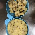 にゃこもも's cooksnap of when they made 幼児食＊手づかみ納豆ご飯.