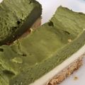 いりいり☆'s cooksnap of when they made ベイクド♬抹茶チーズケーキバー♬.