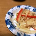 Sac’HiNa's cooksnap of when they made しょうが香る大根とカニカマのサラダ.