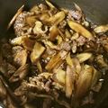 みみ母's cooksnap of when they made 牛肉とゴボウのしぐれ煮.