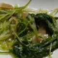 ヨシヨッシー's cooksnap of when they made 水菜とベーコンの煮浸し♪.