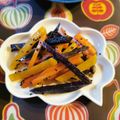 カバゴン's cooksnap of when they made にんじんとじゃがいものカラフル塩きんぴら.