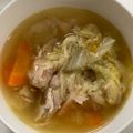 クック甘党。's cooksnap of when they made 圧力鍋で☆鶏肉と白菜の中華風スープ.