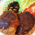 クック6NF25J☆'s cooksnap of when they made 初心者に♪基本のハンバーグ.