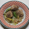 オリオバナ's cooksnap of when they made 鶏肉とネギ、しめじのさっぱり炒め.
