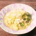 青い服's cooksnap of when they made コンソメ＋和風だしでキャベツのささっと煮.