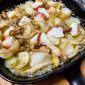 えいてぃえいと's cooksnap of when they made タコとゆり根とキノコのアヒージョ.