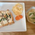 りんでありんす's cooksnap of when they made ほうれん草トースト.