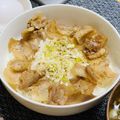 mikimoon's cooksnap of when they made 塩だれでさっぱり♪豚バラとろろ丼.