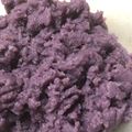 くまみっちー's cooksnap of when they made 簡単♪紫芋クリーム.