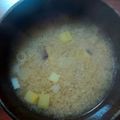 クックQX2SO4☆'s cooksnap of when they made 我が家の味噌汁♡さつまいもと長葱.