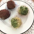 フジぽん's cooksnap of when they made さつま芋で☆２色の巾着芋.