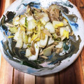 りょーこ0520's cooksnap of when they made 舞茸・白菜のナムル♪炒めて香ばしく！.