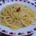 nomi52's cooksnap of when they made 定番！アーリオ・オーリオ・ペペロンチーノ.