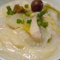 あきつま（杏花☆）'s cooksnap of when they made 切って入れるだけ♫白だしで簡単豆乳鍋.
