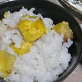 しろくまぱーんち's cooksnap of when they made もち米入り 栗ご飯.
