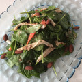CANADOLL's cooksnap of when they made かにかまとほうれん草の胡麻ドレ和え.