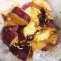 ねぞろ's cooksnap of when they made レンジで！ほんのりダシダ味のさつま芋♪.