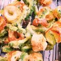 ベルたん♪'s cooksnap of when they made ゴーヤと竹輪の天ぷら.