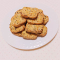 まあまま☆0403's cooksnap of when they made 〈くらし薬膳〉クコの実と黒ごまのクッキー.