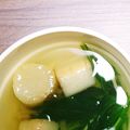 にーにやー's cooksnap of when they made 5分！あるものだけお吸い物 簡単 ★.
