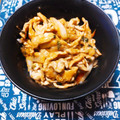ﾁｲﾁｬﾝﾏﾏ's cooksnap of when they made 驚愕レシピNo.16 細切り豚肉の辛旨丼.