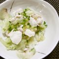 めなよ's cooksnap of when they made ささみとキャベツの柚こしょう蒸し.