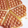 SacMic's cooksnap of when they made HM　外はサクサク中はしっとりワッフル.