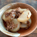 こうのとりヒロシ's cooksnap of when they made お鍋ひとつでできる大根とひき肉あんかけ♬.