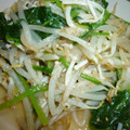 すぴにゃんでぃ's cooksnap of when they made ほうれん草・えのき・もやしのナムル.